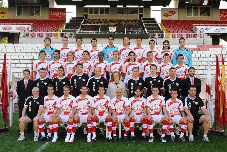 RAYO VALLECANO PlantillaRayo0910