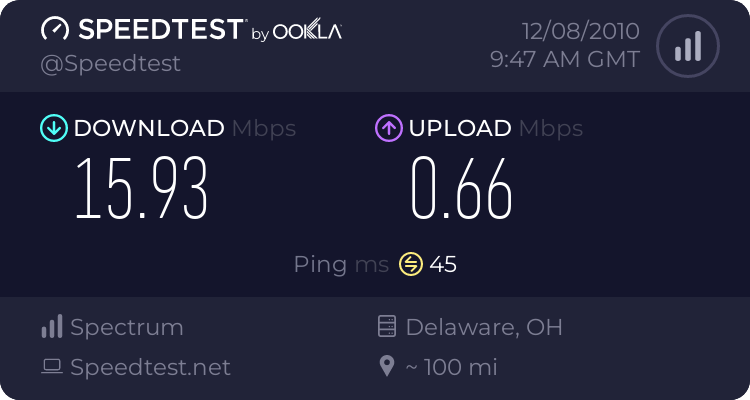 Test your interweb connection! (Speed Test & Ping Test) - Page 2 1062145636