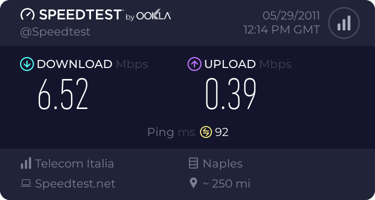 la mia connessione 1317288522