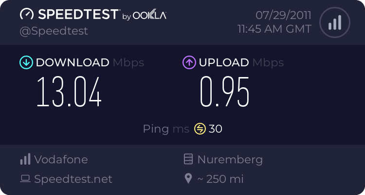 Ping-Test mit speedtest.net 1407634134