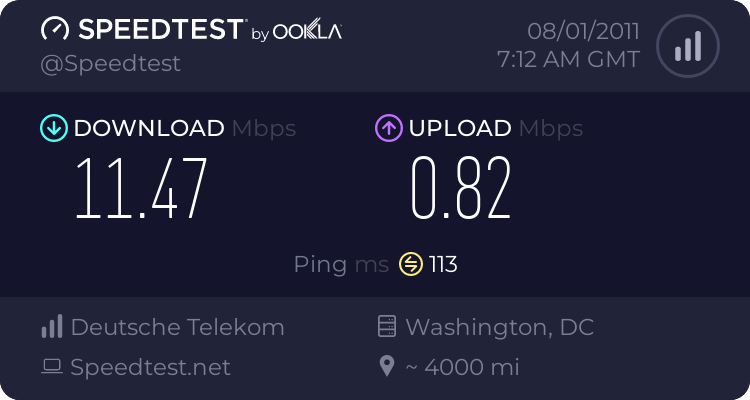 Ping-Test mit speedtest.net 1411606902