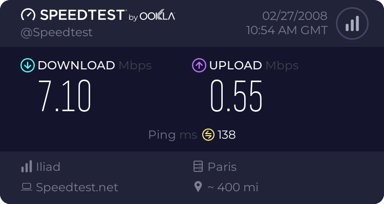 Et votre connexion ? 239430790