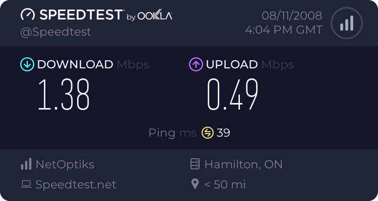Speed test - Page 2 307716724