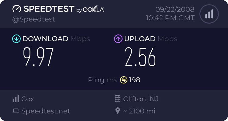 Connection Speeds 327530357