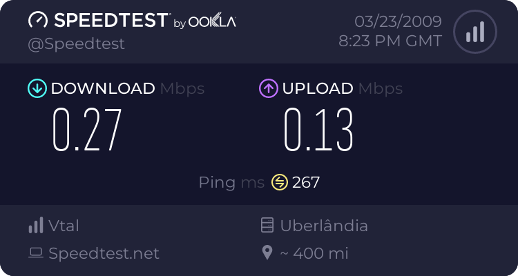 Qual a velocidade da sua internet e a velocidade reportada - Página 2 435523153