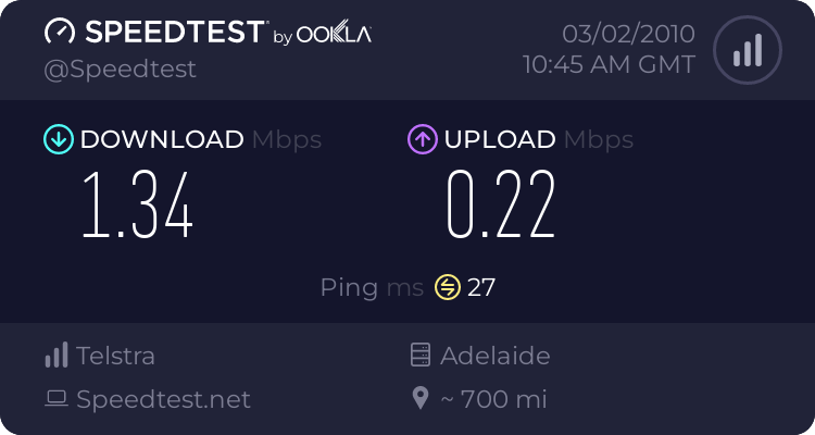 Speed Tests - Page 2 734272779