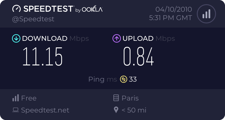 ALORS QUI A LA MEILLEUR CONNEXION ??? 778091536