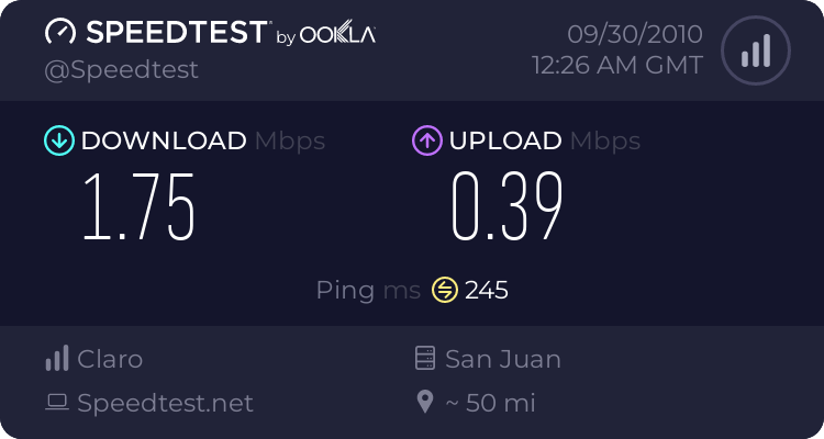 Velocidad de tu ISP  972239067