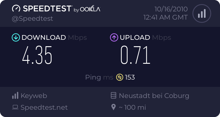 Internet Speed? 992172375