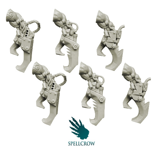 Bits alternativos para 40k - spellcrow OrksClaws