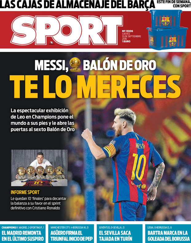 La diferencia real entre Real Madrid y Barcelona  - Página 13 Portada-hoy-sport-1473889650661