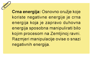 Negativni entiteti u nama... Crna-energija