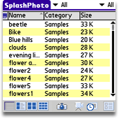 SplashData SplashPhoto [ Resim programı ] List-view