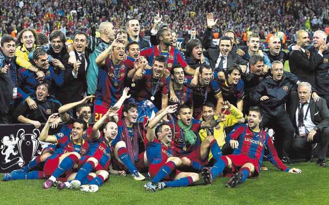 El Barça supera al Madrid como equipo con más títulos. 1306785436009