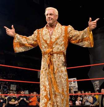 WWE Raw desde Boston, Massachusett Flair