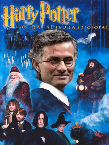 Mou: "soy entrenador, no Harry Potter" Mou-potter1