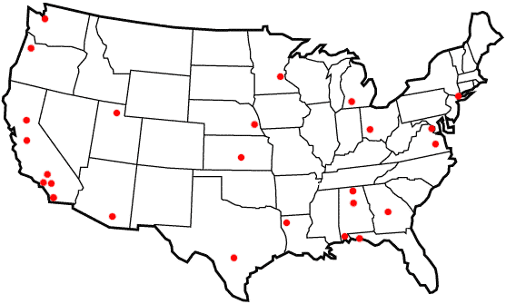 Pure Michigan Ads Map