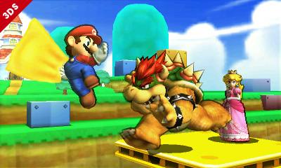 Stage de Super Mario 3D Land SSB4_-_Peach_Screen-10