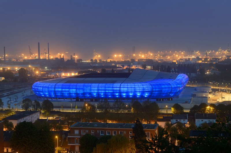 [12-10-2013] LE HAVRE (76) - Stade Océane "ANNULE" Stade-oceane-le-havre-nuit