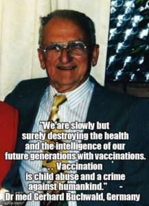 The Vaccine Psyop in New York Vaccine-child-abuse-gerhard-buchwald-217x300