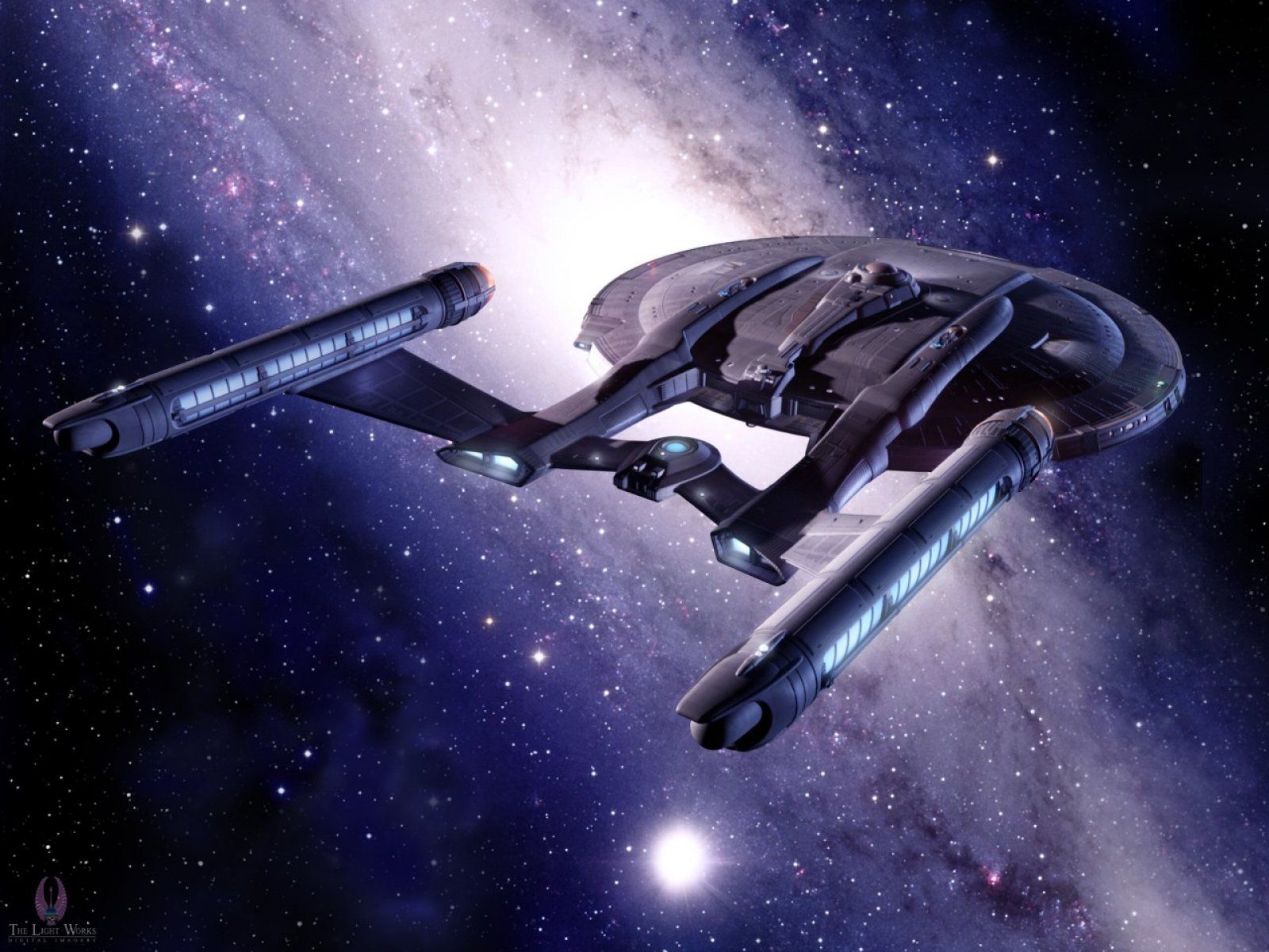 Wallpapers StarTrek_Enterprise_starship_neargalaxy_free_computerdesktop_wallpaper_1600