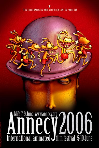 Festival international du film d'animation Annecy 2006 Annecy-festival-affiche