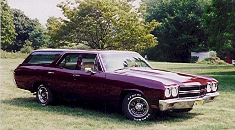 Plusieurs photos : "Station Wagon" chez GM 1970_Chevy_Chevelle