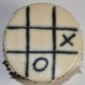 CUPCAKES PARA GAMERS Tictactoe