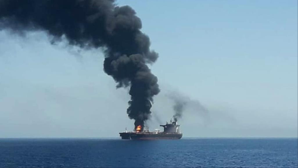 The crew of the Norwegian carrier that was attacked in the Gulf of Oman arrives in Dubai 1-1230076-63