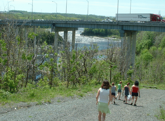 Rivire Chaudire/Chute au fleuve! Fete1