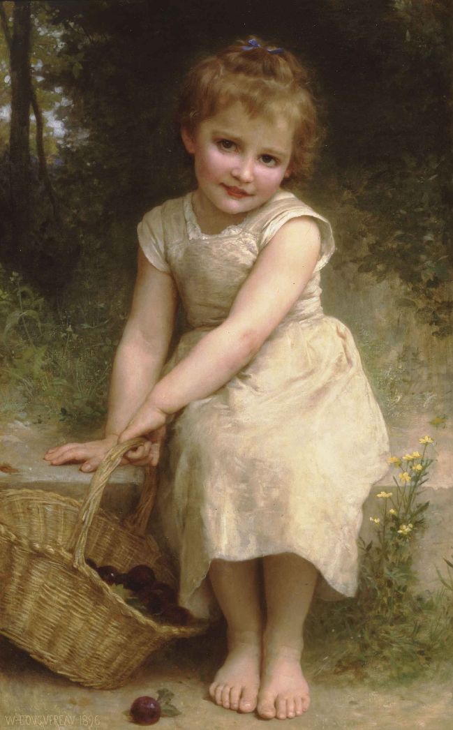   William Bouguereau Bouguereau-Les_Prunes