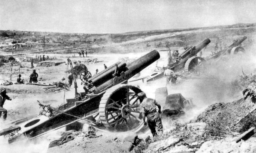  V1852 — Guerres conventionnelles Artillery-somme