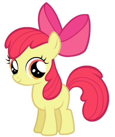 صور المهره الخجوله ابل بلوم AppleBloom_tropicalSunset