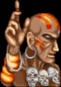 Test de Street Fighter II : The World Warrior. Head