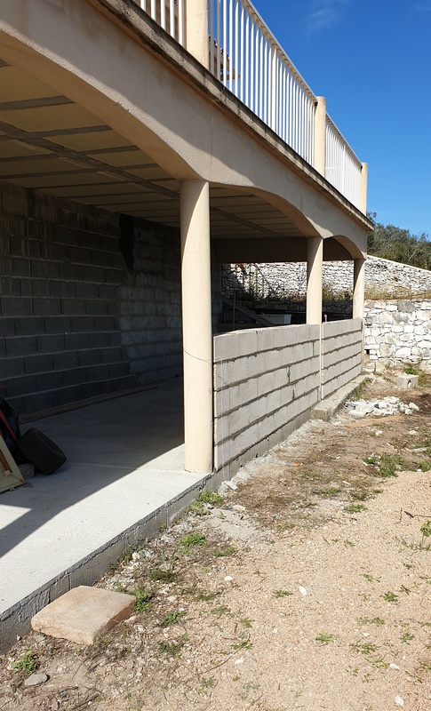 [Maçonnerie] Extension de mon atelier, Je vois le bout du tunnel ... 019