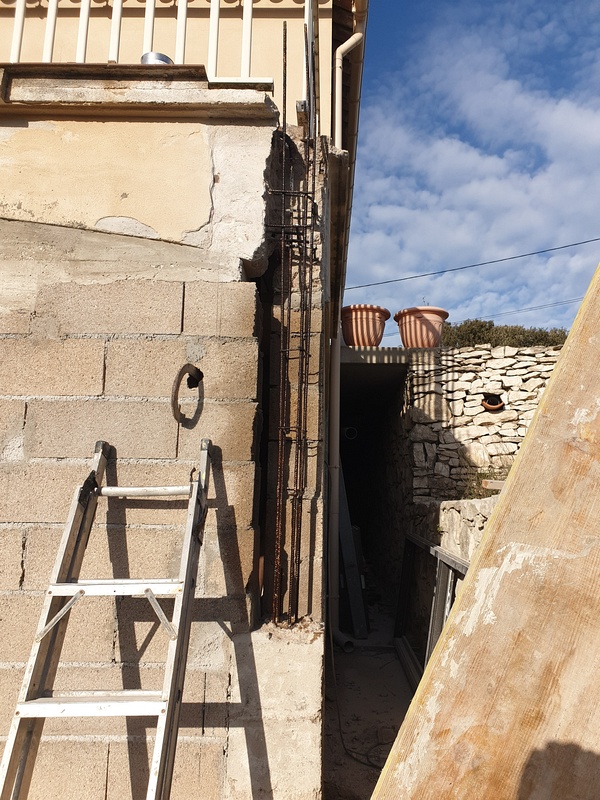 [Maçonnerie] Extension de mon atelier, Je vois le bout du tunnel ... 107