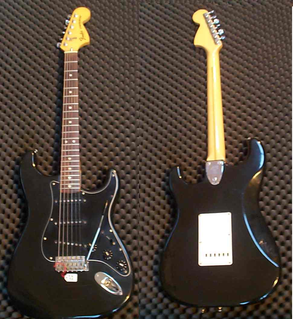 Guitar!!! and bass,....and drums,...and much altr rob..... Black_strat