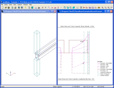 PCA-Beams لحل الكمرات الخرسانية PcaBeam05