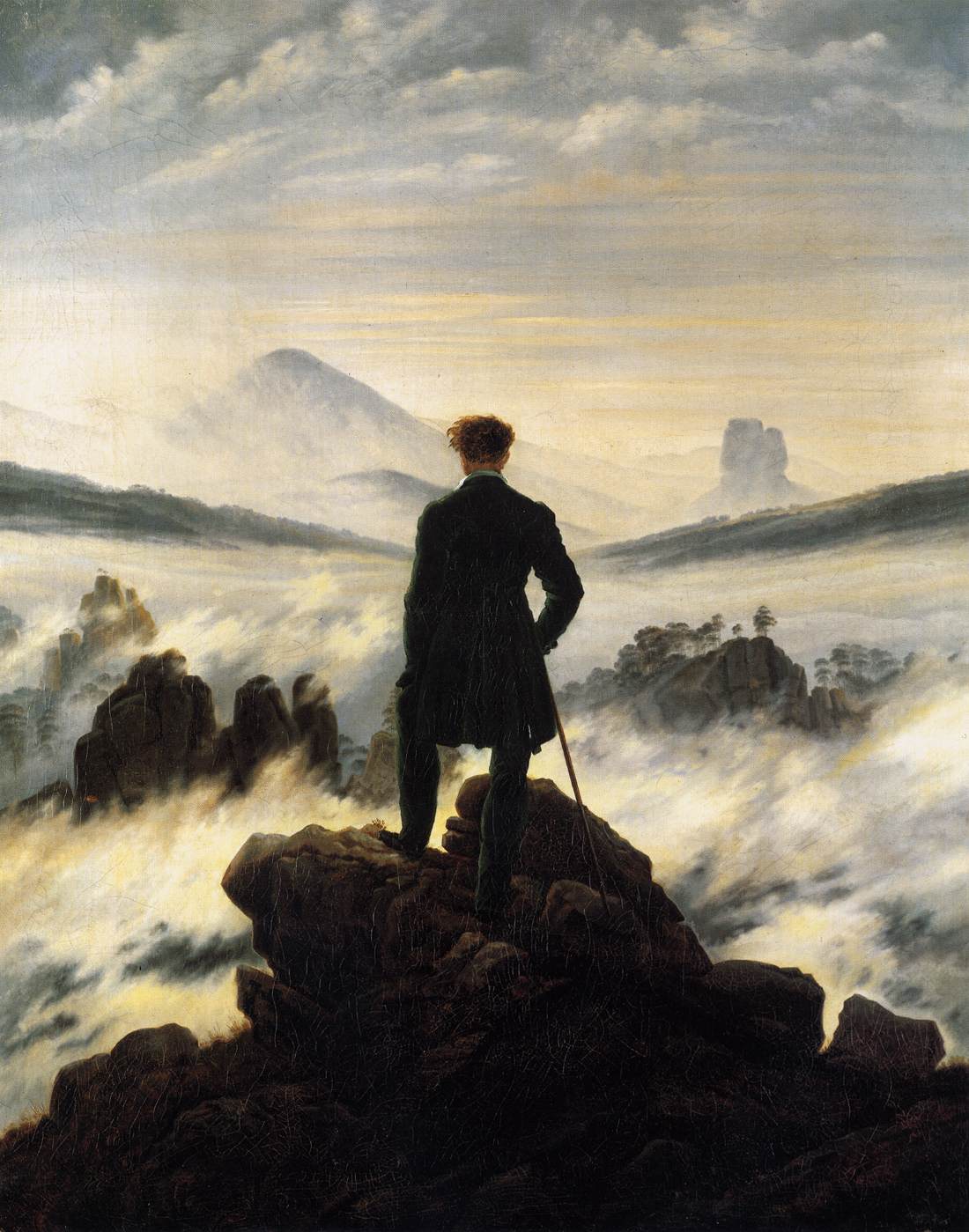 Pongan un cuadro en su vida - Página 3 Wanderer-above-the-Mists-Friedrich