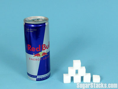 مفهومنا عن كمية السكر في طعامنا...... Redbull