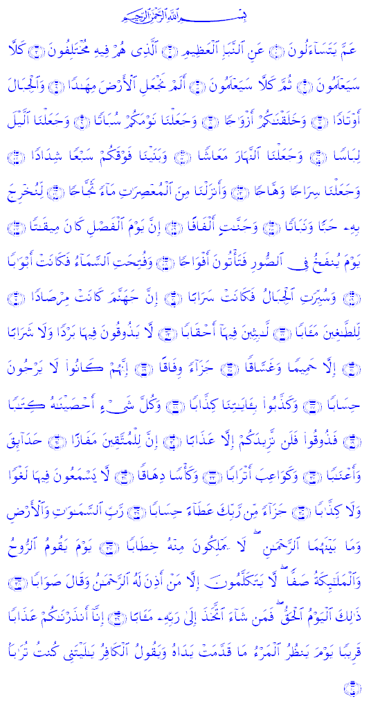 تفسير سورة النبأ  02-Nabaa