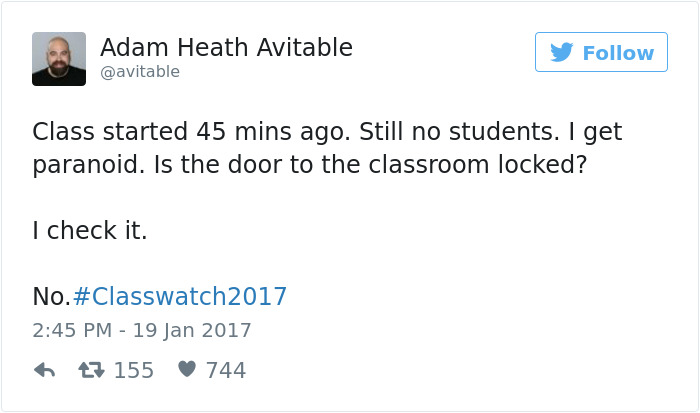 Sad Professor Tweets During Lecture That No Students Show Up For  3maul-no-students-show-up-to-class-teacher-twitter-5