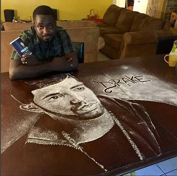 This Artist Uses A Cheap Can Of Salt To Make Incredible Portraits  Hvyni-salt-artist-3