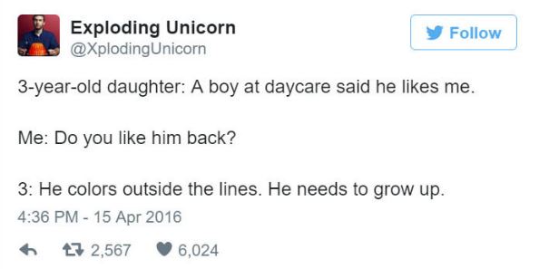 Dad Shares The Hilarious Conversations He Has With His Daughters  Krs1y-dad-tweets-from-daughters-funny-13