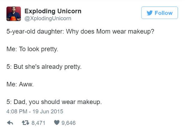 Dad Shares The Hilarious Conversations He Has With His Daughters  Ykcwn-dad-tweets-from-daughters-funny-11