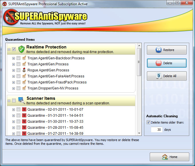  لازالة برامج التجسس SUPERAntiSpyware Professional 5.0.1128 Final IMGSAS50_Quarantine_Large