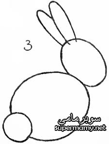 تعلم كيفية رسم ارنب فى 4 خطوات Supermamyec4c67036a