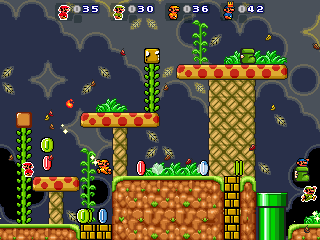  التجميعة الكاملة لكل ألعاب سوبر ماريو Super Mario Collectio Smw_1_8_pic6