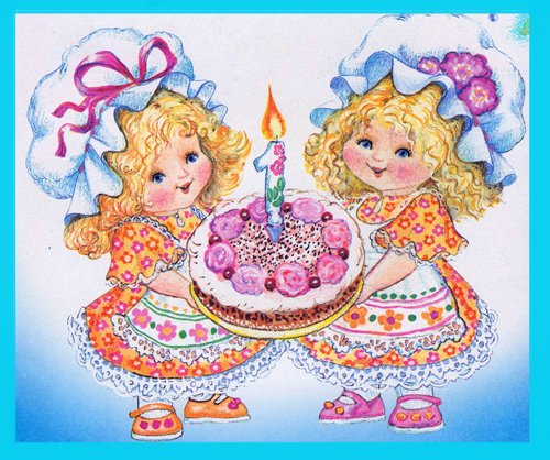 Поздравления С Днем Рождения 2 Годика Двойняшкам
