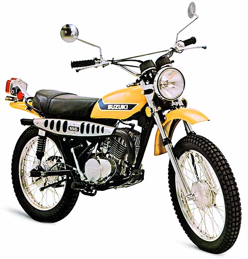 những chiếc moto ngoài đời của kamen rider 1973_TS185K_yellow_500